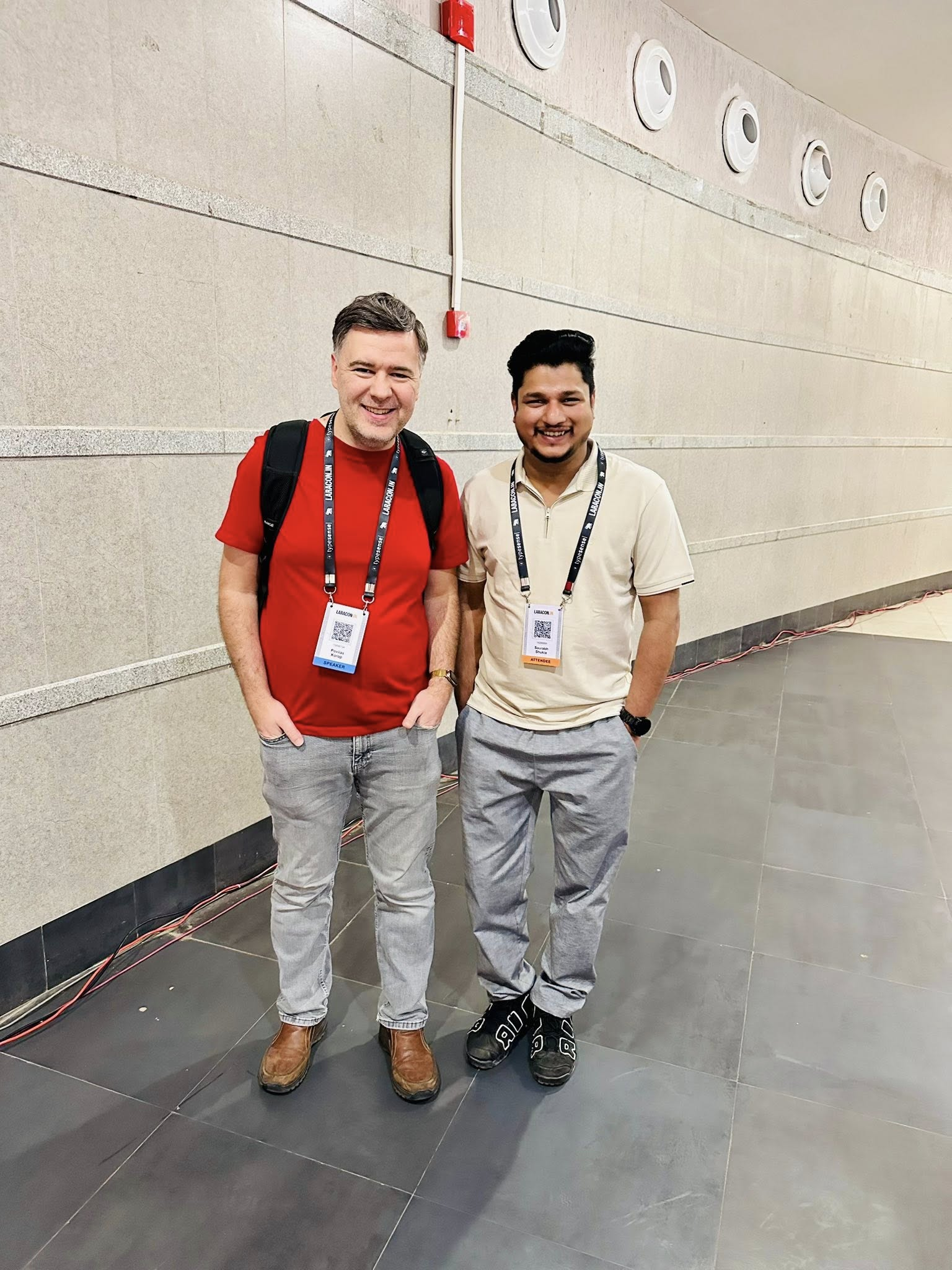 Laracon India conference hall and community